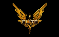 El logo dorado de Elite es el emblema de la Federación de Pilotos